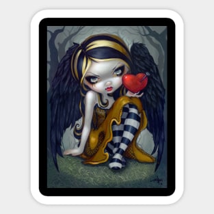 Love Hurts - Goth Chibi Valentine's Day Sticker